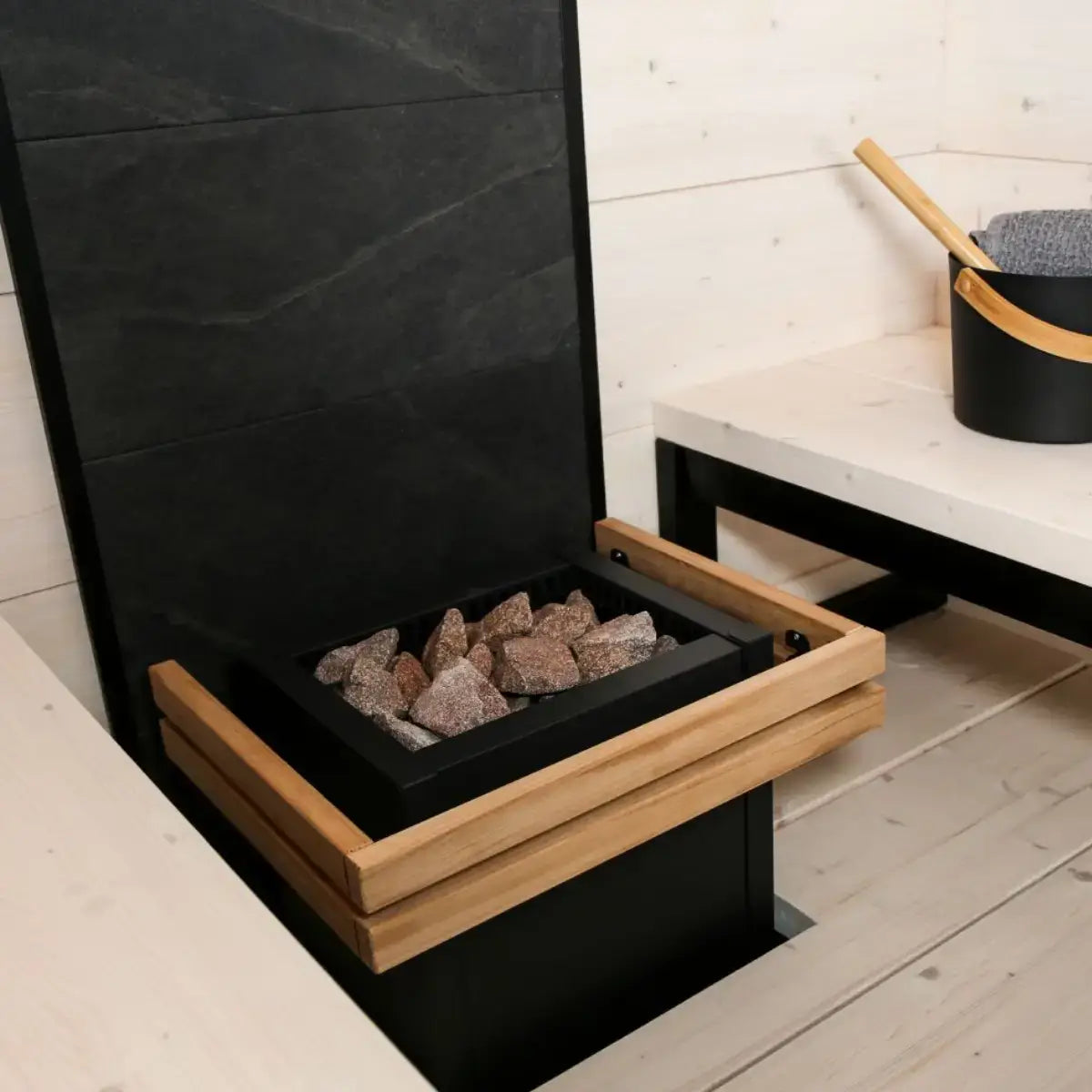 Harvia Virta 10.5KW Ultimate Sauna Heater with WiFi Digital Control, Sauna Stones and Heater Guard - Finnish Sauna Builders